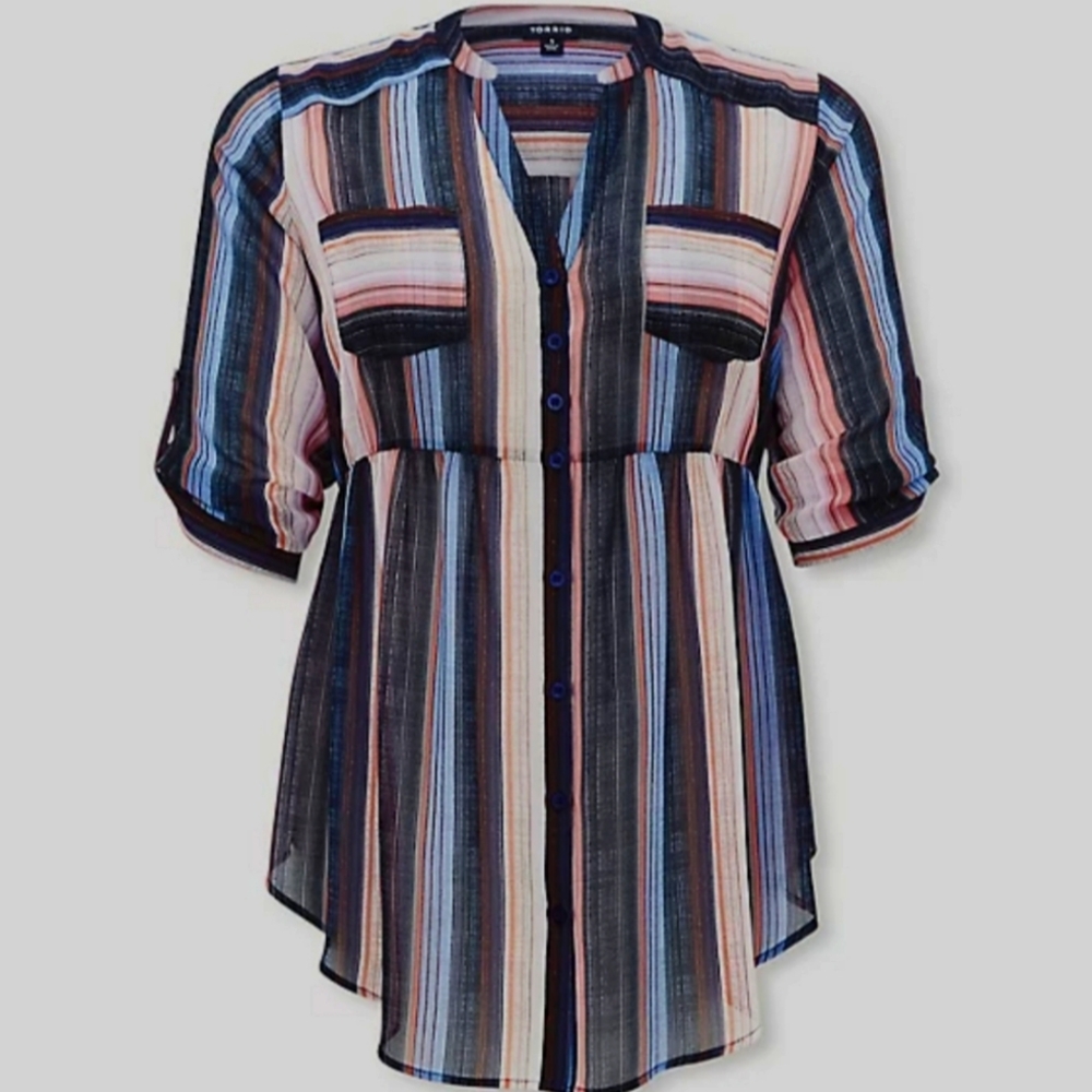 Torrid Emma Babydoll Tunic